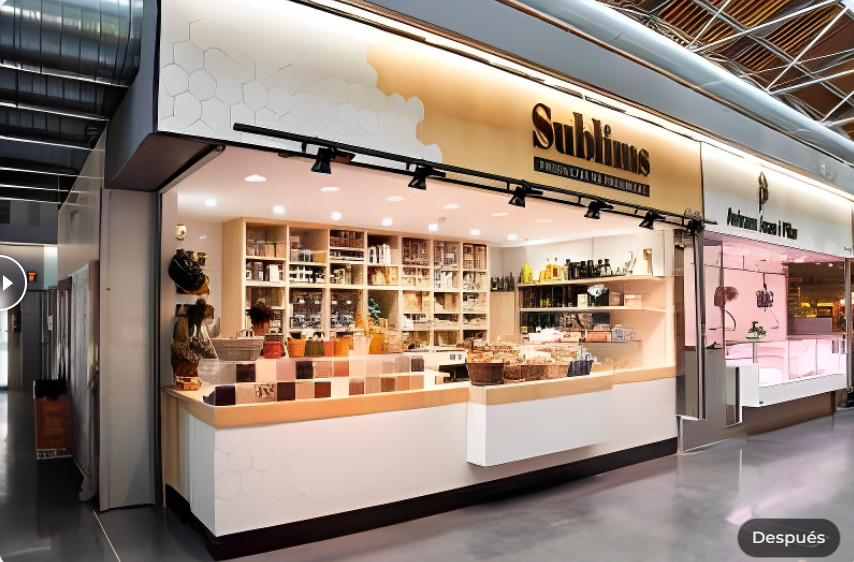 Reforma de local «Sublims» parada Mercado de Sant Antoni