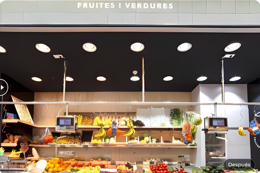 Reforma de local «Viladomat» para Mercado de Sant Antoni