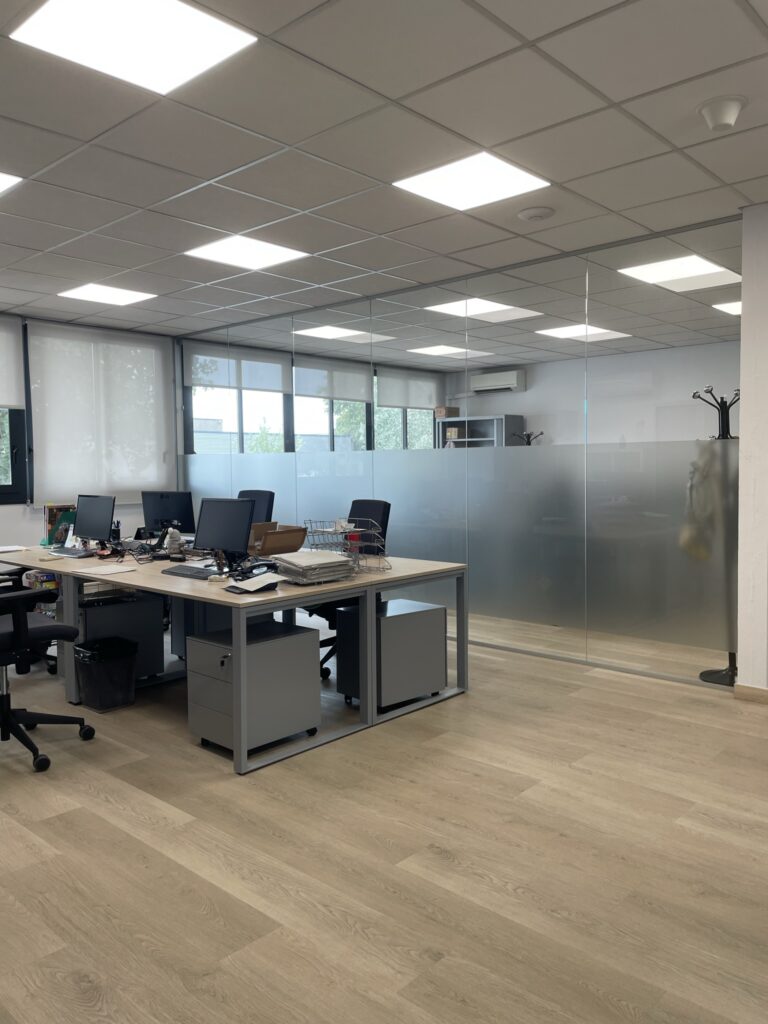 Divisiones de espacio para empresas