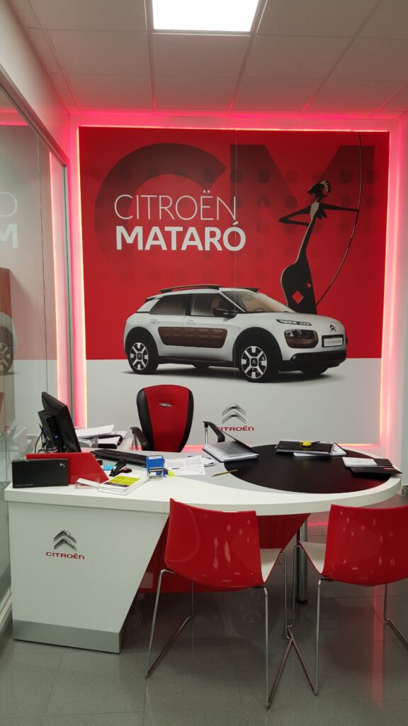 Reforma de oficinas Citroën Mataró, Barcelona