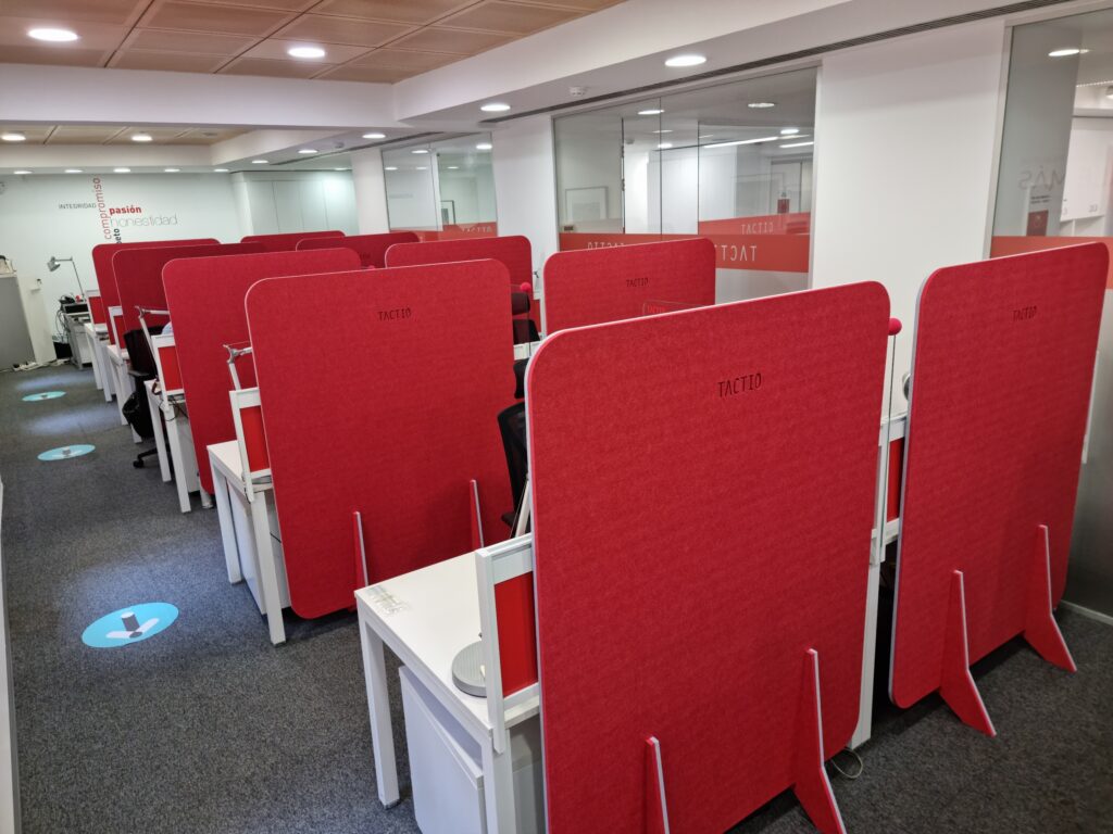 Insonorización oficinas Tactio Bcn-Madrid
