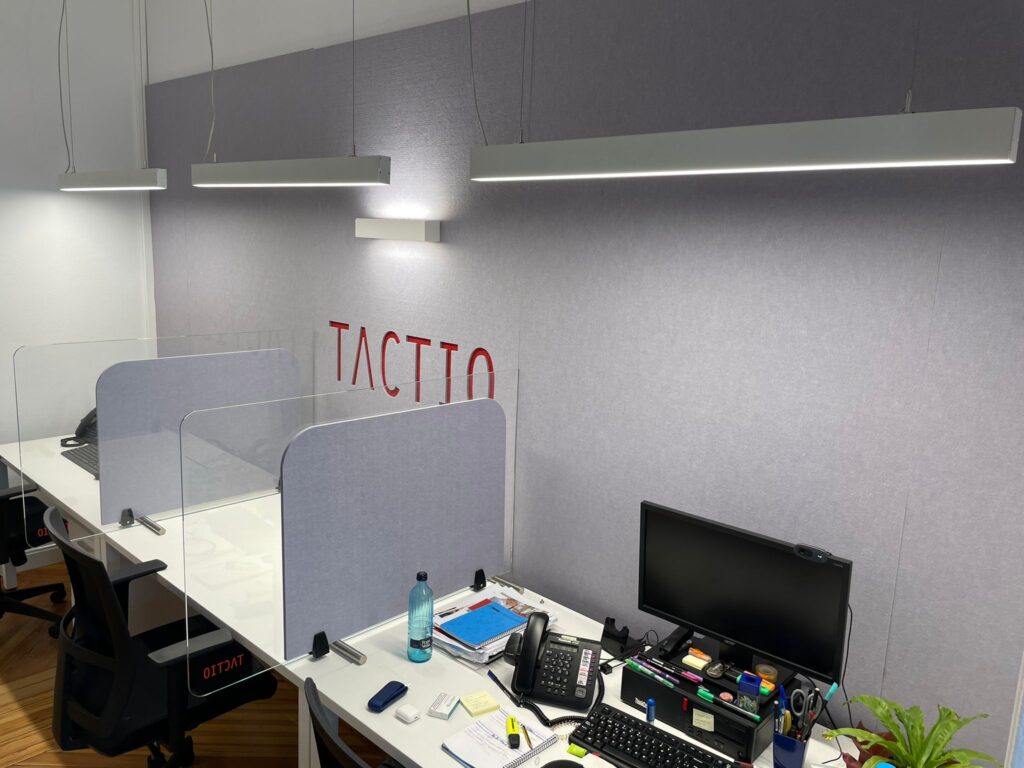 Insonorización oficinas Tactio Bcn-Madrid