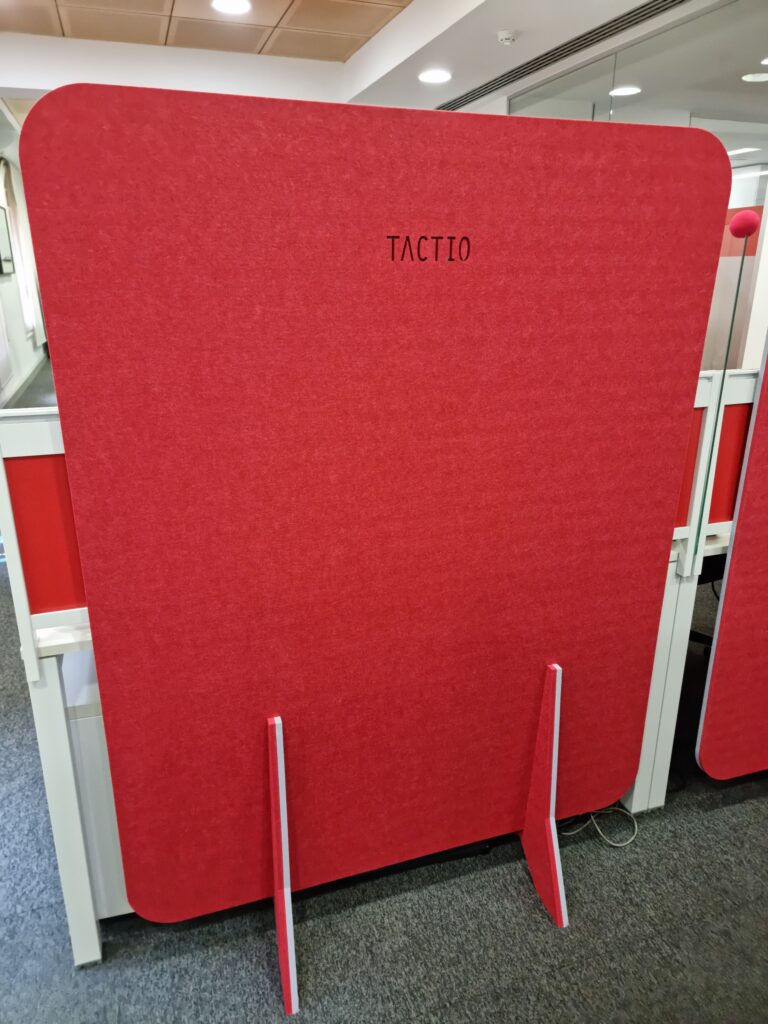 Insonorización oficinas Tactio Bcn-Madrid