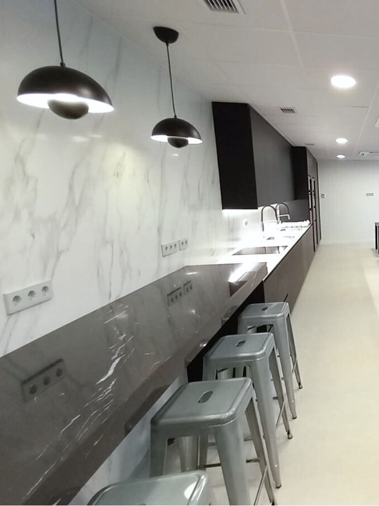 Reforma de la sala de descanso de Inteca