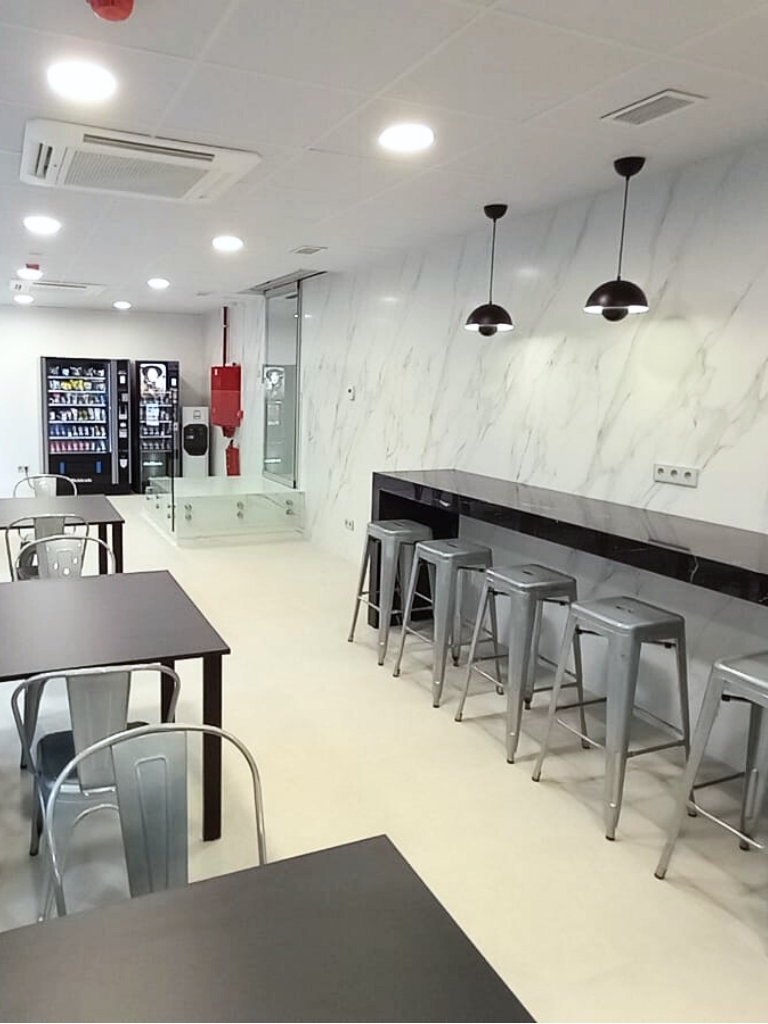 Reforma de la sala de descanso de Inteca