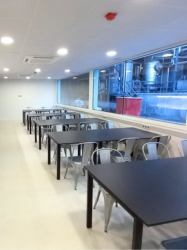 Sala descanso proyecto Inteca